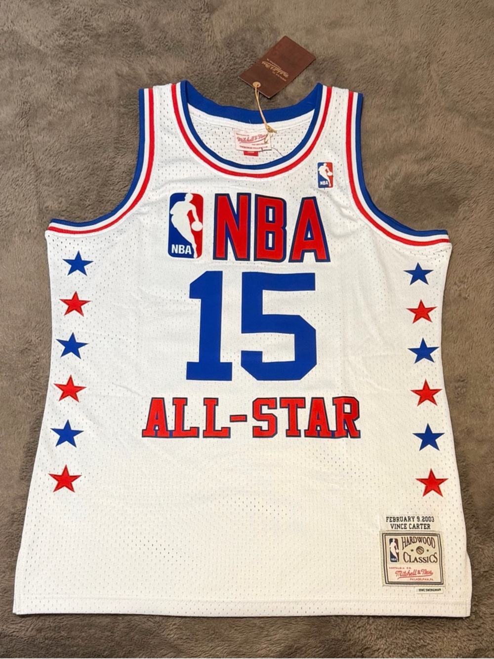 NWT - Mitchell & Ness Men’s Vince Carter 2003-04 All-Star Game Jersey, Size - M